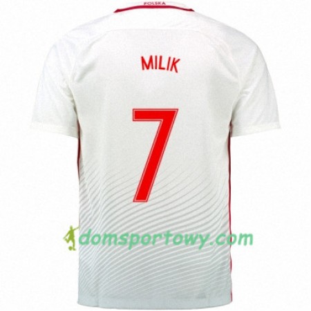 Koszulka Polska ARKADIUSZ MILIK Domowe Koszulki Piłkarskie Euro 2016