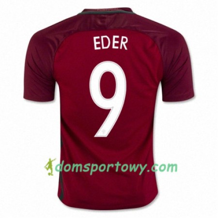 Koszulka Portugalia EDER Domowe Koszulki Piłkarskie Euro 2016