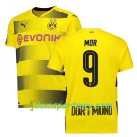 Koszulka Borussia Dortmund MOR 9 Domowe Koszulki Piłkarskie 2017-2018 Krótki Rękaw