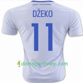 Koszulka Bośnia i Hercegowina DZEKO Wyjazdowe Koszulki Piłkarskie 2016/17 Krótki Rękaw