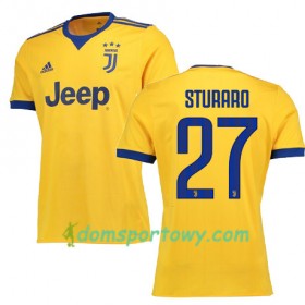 Koszulka Juventus STURARO 27 Wyjazdowe Koszulki Piłkarskie 2017-2018 Krótki Rękaw