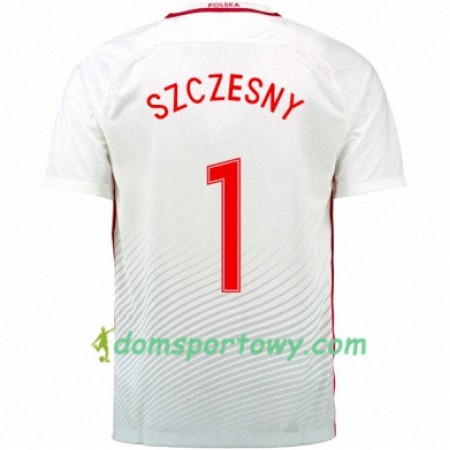 Koszulka Polska WOJCIECH SZCZESNY Domowe Koszulki Piłkarskie Euro 2016