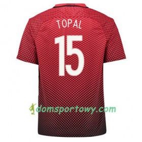 Koszulka Turcja MEHMET TOPAL Domowe Koszulki Piłkarskie Euro 2016