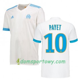 Koszulka Olympique Marsylia Dimitri Payet 10 Domowe Koszulki Piłkarskie 2017-2018 Krótki Rękaw
