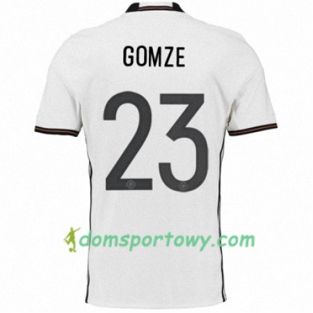 Koszulka Niemcy MARIO GOMEZ Domowe Koszulki Piłkarskie Euro 2016