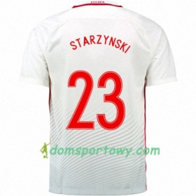Koszulka Polska FILIP STARZYNSKI Domowe Koszulki Piłkarskie Euro 2016