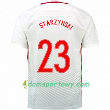 Koszulka Polska FILIP STARZYNSKI Domowe Koszulki Piłkarskie Euro 2016