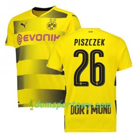 Koszulka Borussia Dortmund PISZCZEK 26 Domowe Koszulki Piłkarskie 2017-2018 Krótki Rękaw
