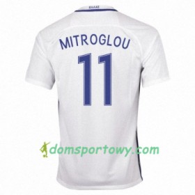 Koszulka Grecja KOSTAS MITROGLOU Domowe Koszulki Piłkarskie 2016/17 Krótki Rękaw