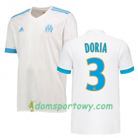 Koszulka Olympique Marsylia DORIA 3 Domowe Koszulki Piłkarskie 2017-2018 Krótki Rękaw