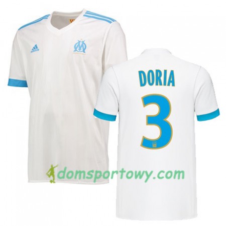 Koszulka Olympique Marsylia DORIA 3 Domowe Koszulki Piłkarskie 2017-2018 Krótki Rękaw