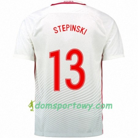 Koszulka Polska MARIUSZ STEPINSKI Domowe Koszulki Piłkarskie Euro 2016