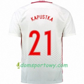 Koszulka Polska BARTOSZ KAPUSTKA Domowe Koszulki Piłkarskie Euro 2016
