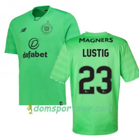 Koszulka Celtic FC MIKAEL LUSTIG Trzeci Koszulki Piłkarskie 2017-2018 Krótki Rękaw