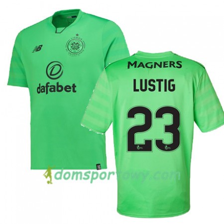 Koszulka Celtic FC MIKAEL LUSTIG Trzeci Koszulki Piłkarskie 2017-2018 Krótki Rękaw