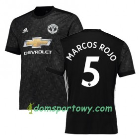 Koszulka Manchester United MARCOS ROJO 5 Wyjazdowe Koszulki Piłkarskie 2017-2018 Krótki Rękaw