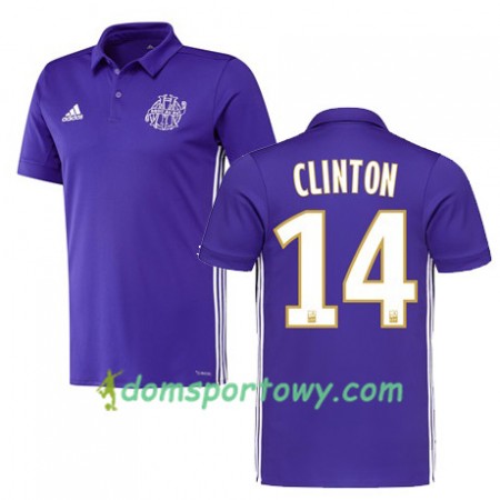Koszulka Olympique Marsylia CLINTON N JIE 14 Trzeci Koszulki Piłkarskie 2017-2018 Krótki Rękaw
