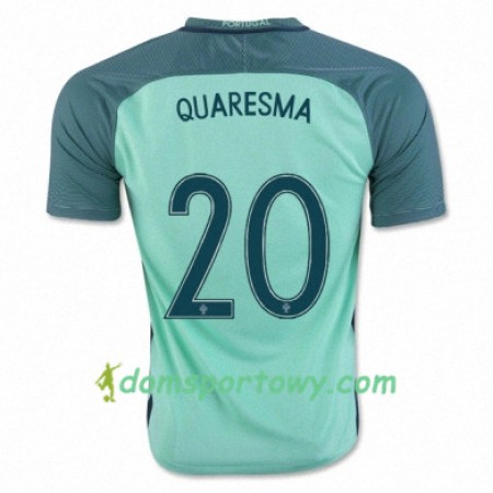 Koszulka Portugalia RICARDO QUARESMA Wyjazdowe Koszulki Piłkarskie Euro 2016
