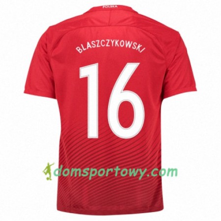Koszulka Polska JAKUB BLASZCZYKOWSKI Wyjazdowe Koszulki Piłkarskie Euro 2016