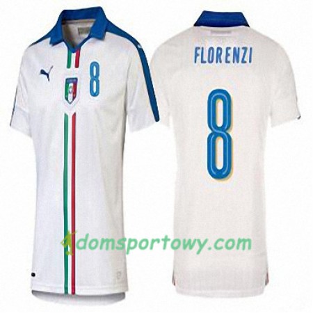Koszulka Włochy ALESSANDRO FLORENZI Wyjazdowe Koszulki Piłkarskie Euro 2016