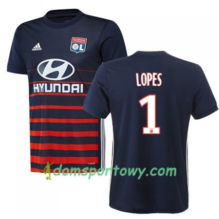 Koszulka Olympique Lyon ANTHONY LOPES 1 Wyjazdowe Koszulki Piłkarskie 2017-2018 Krótki Rękaw