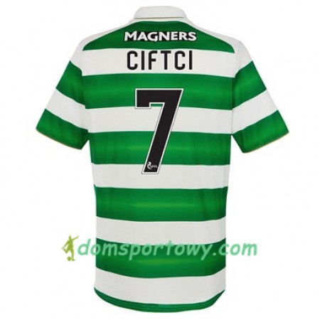 Koszulka Celtic FC NADIR CIFTCI Domowe Koszulki Piłkarskie 2017-2018 Krótki Rękaw