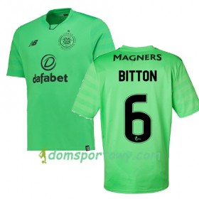 Koszulka Celtic FC NIR BITTON Trzeci Koszulki Piłkarskie 2017-2018 Krótki Rękaw