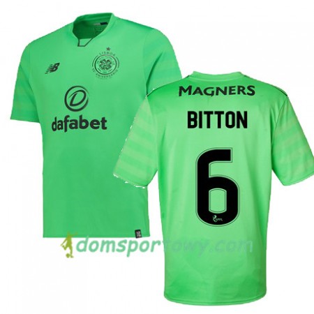 Koszulka Celtic FC NIR BITTON Trzeci Koszulki Piłkarskie 2017-2018 Krótki Rękaw