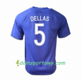 Koszulka Grecja TRAIANOS DELLAS Wyjazdowe Koszulki Piłkarskie 2016/17 Krótki Rękaw