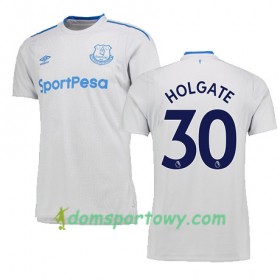 Koszulka Everton HOLGATE Wyjazdowe Koszulki Piłkarskie 2017-2018 Krótki Rękaw