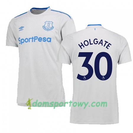 Koszulka Everton HOLGATE Wyjazdowe Koszulki Piłkarskie 2017-2018 Krótki Rękaw