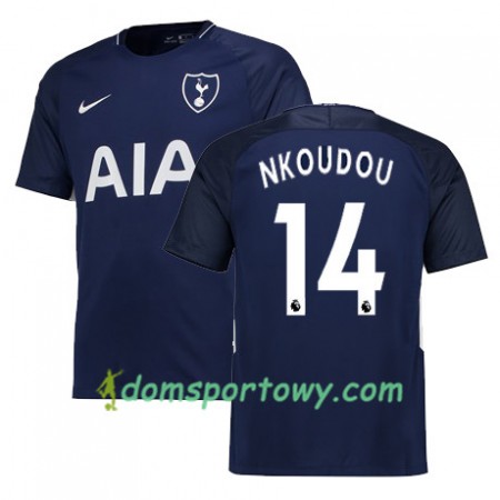 Koszulka Tottenham Hotspur NKoudou 14 Wyjazdowe Koszulki Piłkarskie 2017-2018 Krótki Rękaw