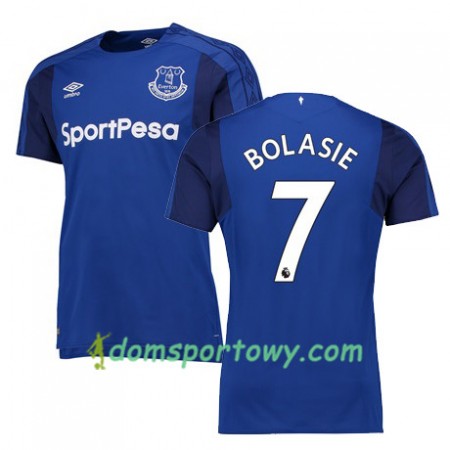 Koszulka Everton BOLASIE Domowe Koszulki Piłkarskie 2017-2018 Krótki Rękaw