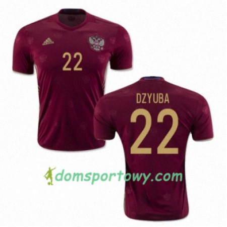 Koszulka Rosja ARTEM DZYUBA Domowe Koszulki Piłkarskie Euro 2016