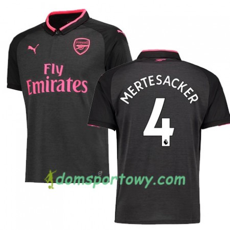 Koszulka Arsenal MERTESACKER 4 Trzeci Koszulki Piłkarskie 2017-2018 Krótki Rękaw