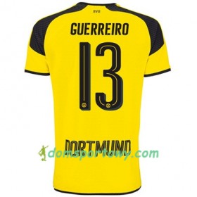 Koszulka Borussia Dortmund GUERREIRO 13 Trzeci Koszulki Piłkarskie 2017-2018 Krótki Rękaw
