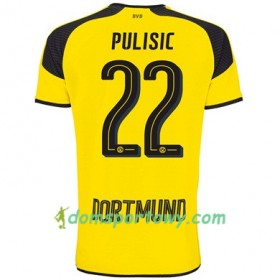 Koszulka Borussia Dortmund PULISIC 22 Trzeci Koszulki Piłkarskie 2017-2018 Krótki Rękaw