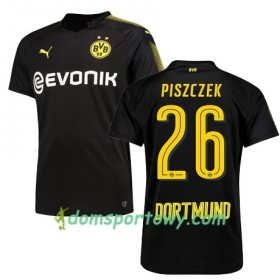 Koszulka Borussia Dortmund PISZCZEK 26 Wyjazdowe Koszulki Piłkarskie 2017-2018 Krótki Rękaw