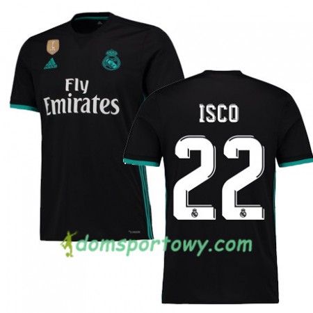 Koszulka Real Madryt ISCO 22 Wyjazdowe Koszulki Piłkarskie 2017-2018 Krótki Rękaw