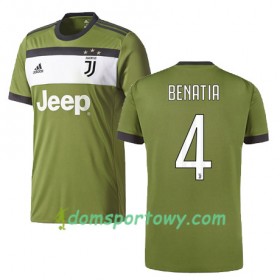 Koszulka Juventus BENATIA 4 Trzeci Koszulki Piłkarskie 2017-2018 Krótki Rękaw