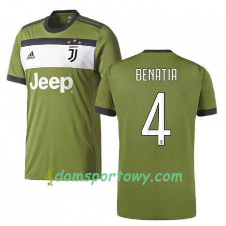 Koszulka Juventus BENATIA 4 Trzeci Koszulki Piłkarskie 2017-2018 Krótki Rękaw