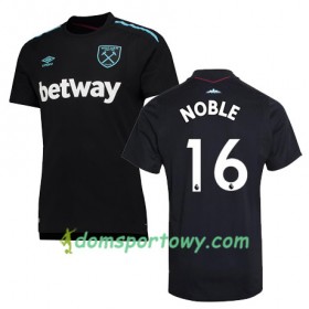 Koszulka West Ham United NOBLE Wyjazdowe Koszulki Piłkarskie 2017-2018 Krótki Rękaw