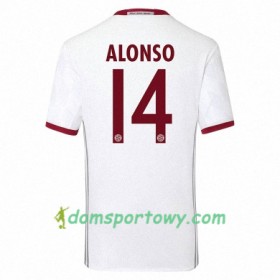 Koszulka Bayern Monachium ALONSO 14 Trzeci Koszulki Piłkarskie 2017-2018 Krótki Rękaw