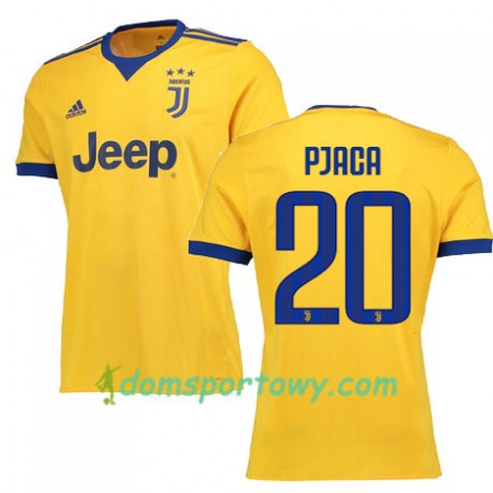 Koszulka Juventus PJACA 20 Wyjazdowe Koszulki Piłkarskie 2017-2018 Krótki Rękaw