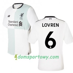 Koszulka Liverpool LOVREN 6 Wyjazdowe Koszulki Piłkarskie 2017-2018 Krótki Rękaw