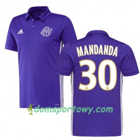 Koszulka Olympique Marsylia MANDANDA 30 Trzeci Koszulki Piłkarskie 2017-2018 Krótki Rękaw