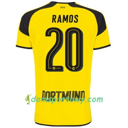Koszulka Borussia Dortmund RAMOS 20 Trzeci Koszulki Piłkarskie 2017-2018 Krótki Rękaw