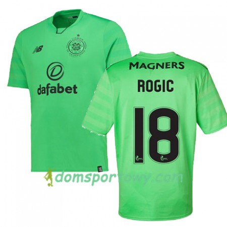 Koszulka Celtic FC TOM ROGIC Trzeci Koszulki Piłkarskie 2017-2018 Krótki Rękaw