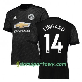 Koszulka Manchester United LINGARD 14 Wyjazdowe Koszulki Piłkarskie 2017-2018 Krótki Rękaw