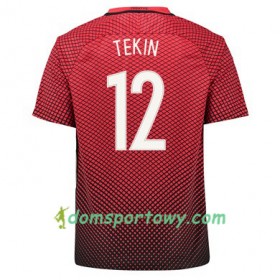 Koszulka Turcja HARUN TEKIN Domowe Koszulki Piłkarskie Euro 2016